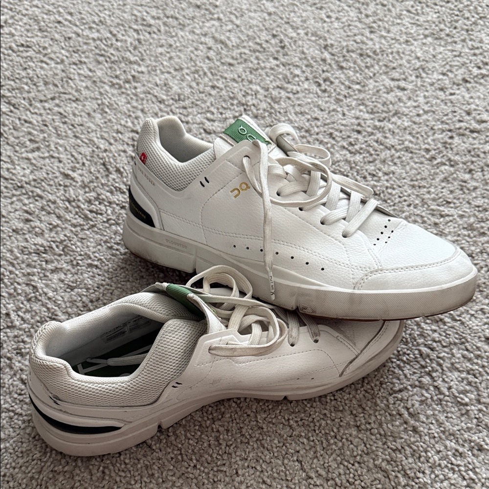 ON Women's White Athletic Shoes